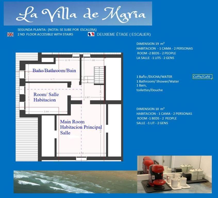 La Villa De Maria I Playa Beach El Puntal Asturias Villaviciosa  Extérieur photo